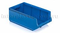 Складской лоток/контейнер для зап. частей, крепежей, голубой, 500x300x200 мм