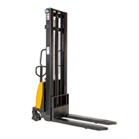 Штабелер с электроподъемом SMART BDA-II 1530 (1,5 т, высота подъема 3000 мм, 1150x550 мм, 85 Ач)