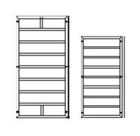 Щит доборный 1,1х2,7 профиль 2,5 мм