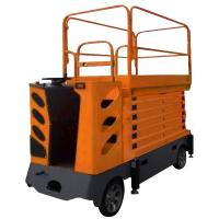 Самоходный подъемник  ножничного типа  с питанием от аккумуляторов GROST Tower Automotive 300-12.85 ( Sky 0.3-13 )