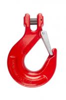 Крюк с вилочным креплением и защелкой TOR 
г/п 15,0 тн