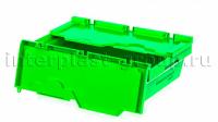 Вкладываемый контейнер KV 6417 с распашной крышкой светло-зеленый