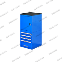 Тумба-шкаф с 4 ящиками и дверцей «TRIUMF-Medium»