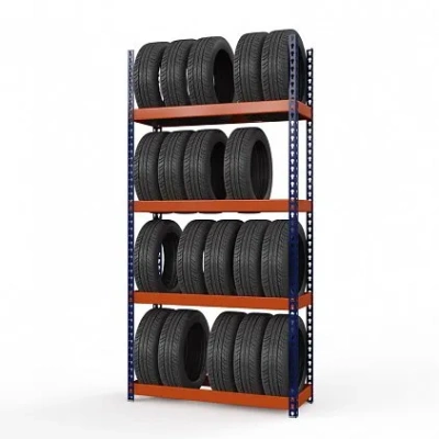 Стеллаж металлический Профи-Т для шин 2500x1240x455 мм. Полки:   4 шт.