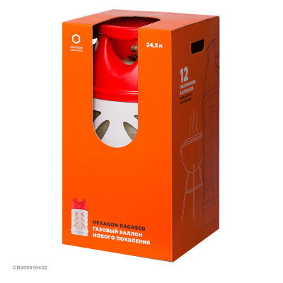Баллон пропановый 24,5 л Ragasco LPG (полимерно-композит.,взрывобезопасный)