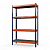 Стеллаж металлический Профи-Т 2500x1240x655 мм. Полки: оцинк. мет.  5 шт.