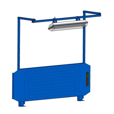 Экран W 1200 со светильником