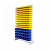 Стойка 1150х2000 односторонняя В1-12-04-00  (желтый/синий)