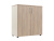Шкаф NW 0880 закрытый вяз натуральный / бежевый