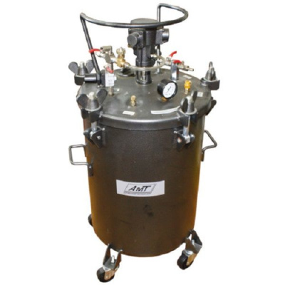 Бак красконагнетательный 60 литров с автоматическим перемешиванием Атаком