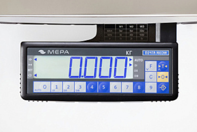 ВП-3/6-К-ЖКИ-П (для работы с франкировальными машинами) - Весы электронные почтовые специализированные