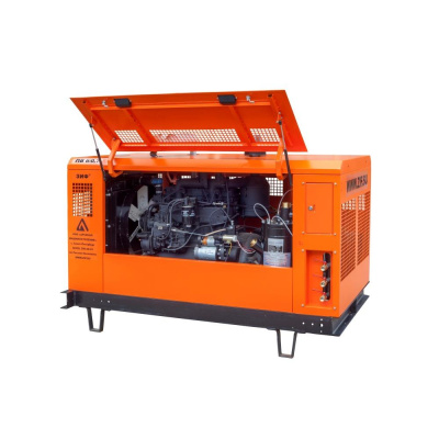 Компрессор ЗИФ-ПВ-14/1,6 на прицепе